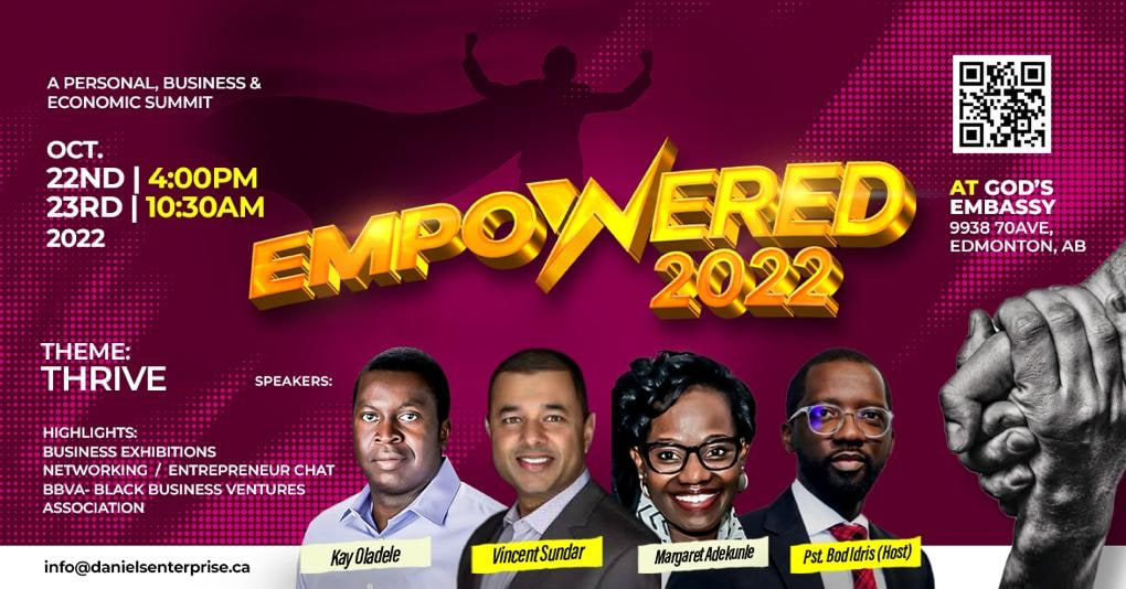 Empowered 2022 Summit Flyer