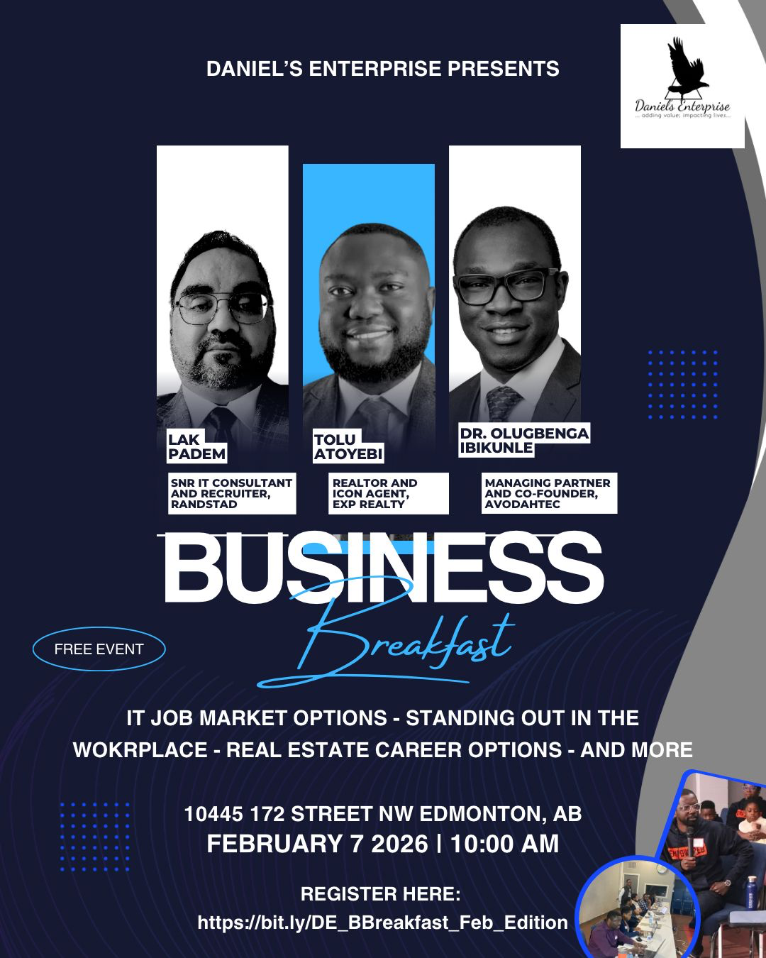 Business Breakfast 2026 Flyer