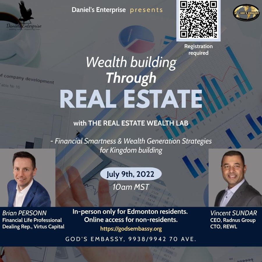 Wealth Building Through Real Estate poster