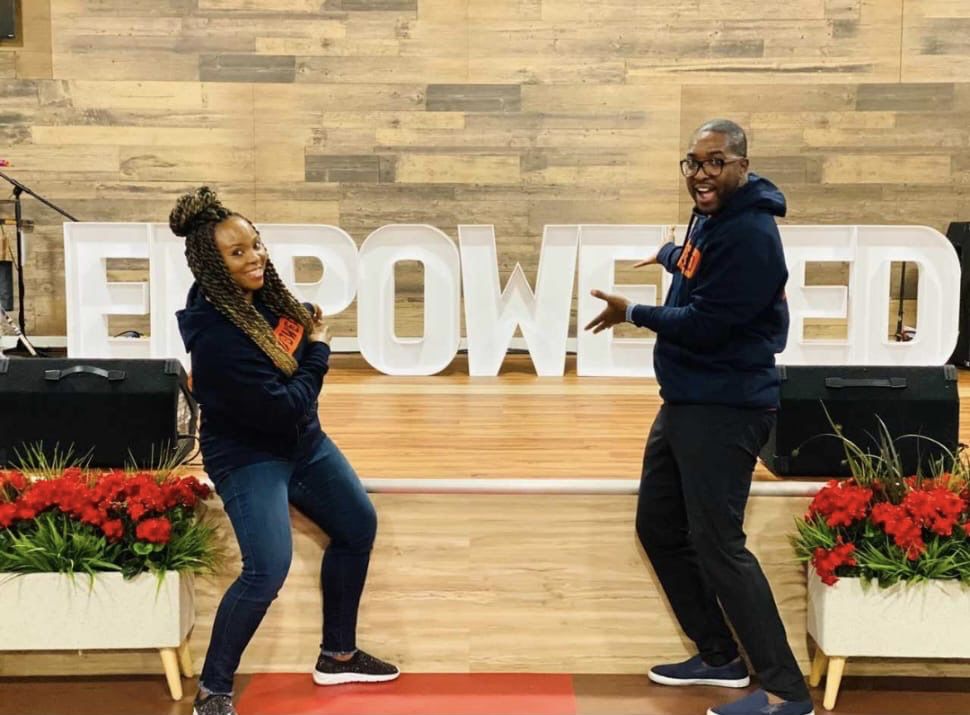 Celebrating on the EMPOWERED stage