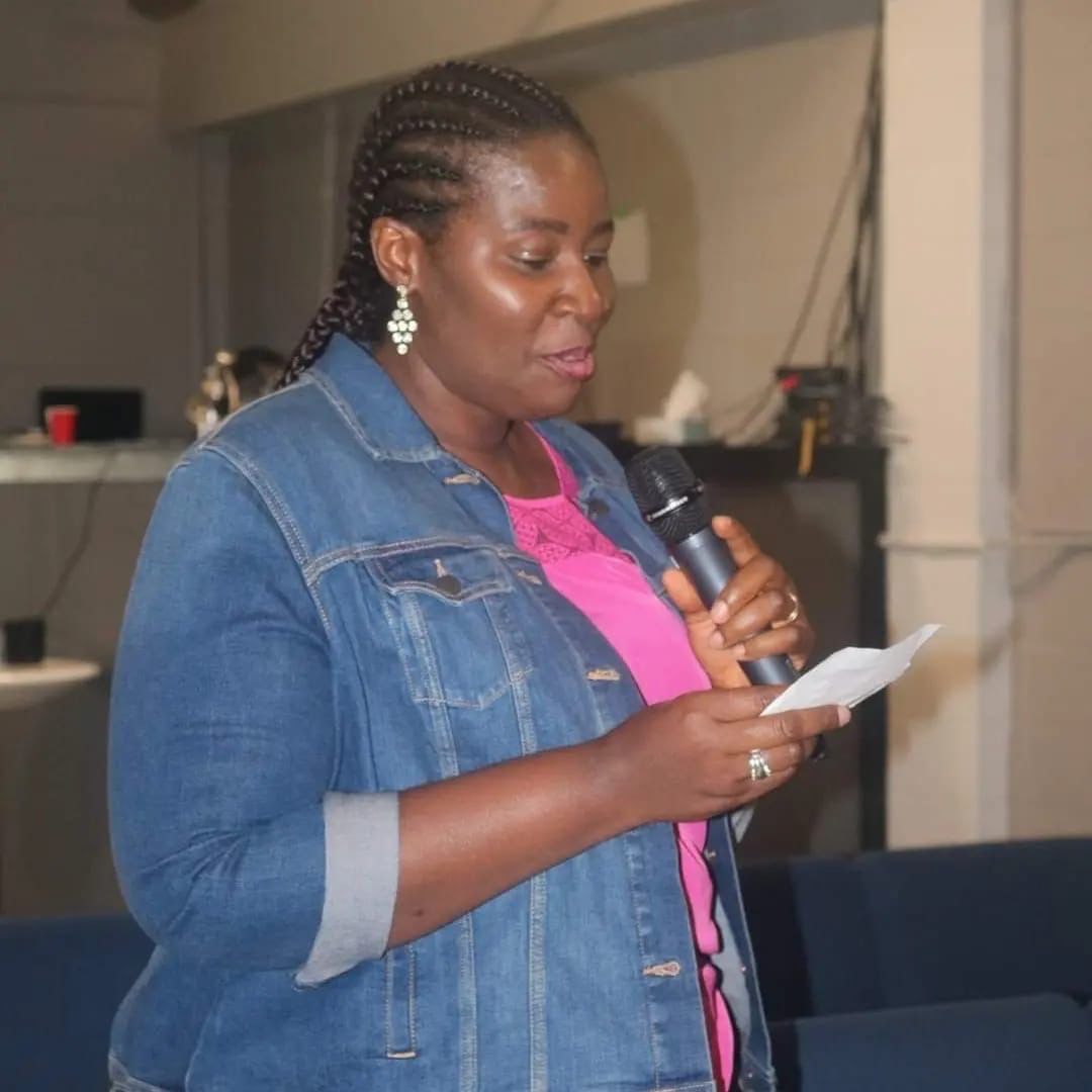 A speaker addressing the audience